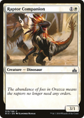 Raptor Companion (RIX-019) - Rivals of Ixalan