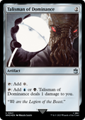 Talisman of Dominance (Surge Foil) (WHO-841) - Doctor Who Foil