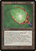 Green Mana Battery (French) - "Accumulateur de mana vert" (REN-145) - Renaissance