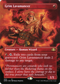 Grim Lavamancer (Borderless) (DMR-434) - Dominaria Remastered (Borderless) Foil
