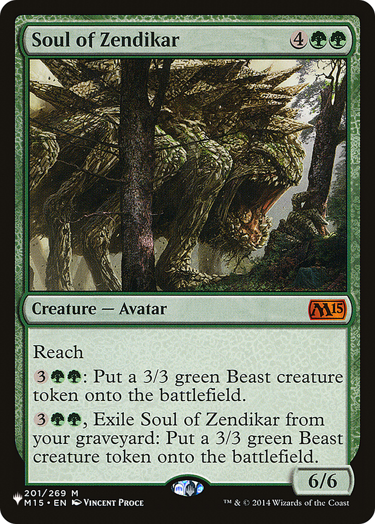Soul of Zendikar (LIST-201/269) - The List