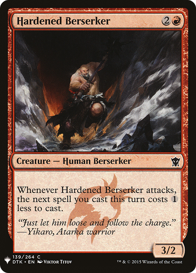 Hardened Berserker (LIST-139) - The List