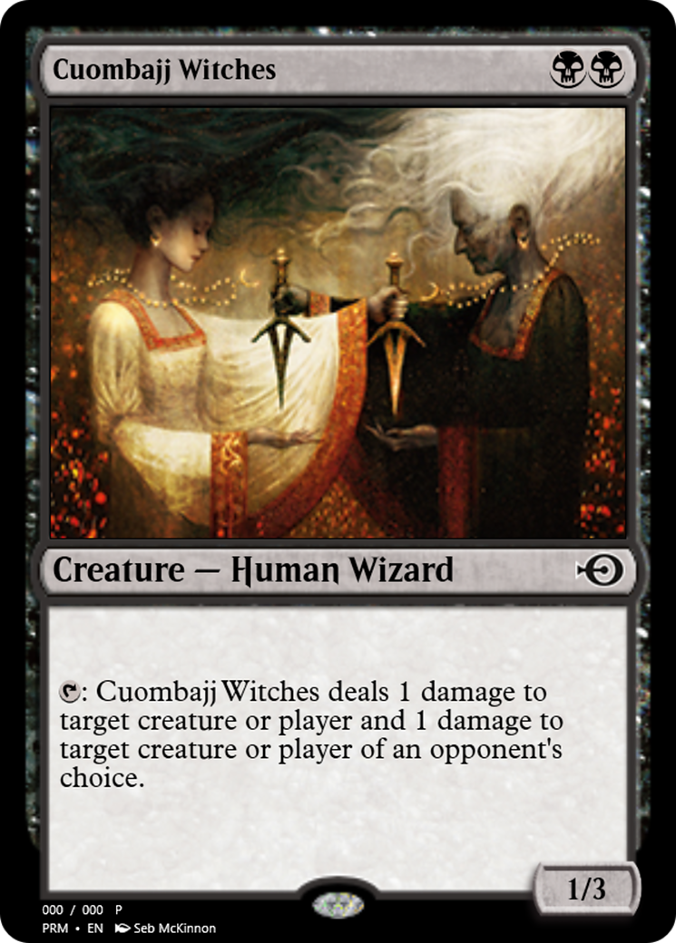 Cuombajj Witches (PRM-65652) - Magic Online Promos Foil