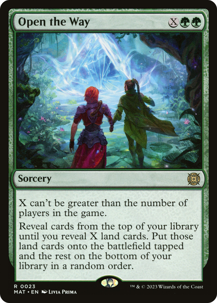 Open the Way (MAT-023) - March of the Machine: The Aftermath