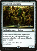 Awakened Amalgam (PRE-175S) - Rivals of Ixalan Promos Foil