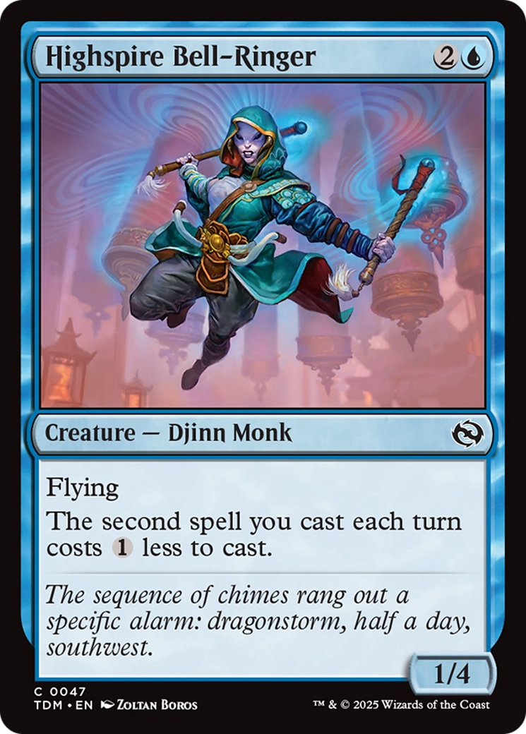 Highspire Bell-Ringer (TDM-047) - Tarkir: Dragonstorm