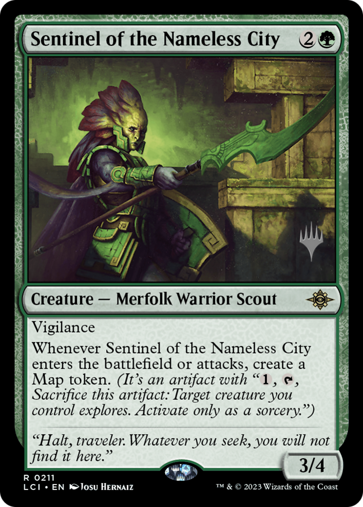 Sentinel of the Nameless City (PPLCI-211P) - The Lost Caverns of Ixalan Promos