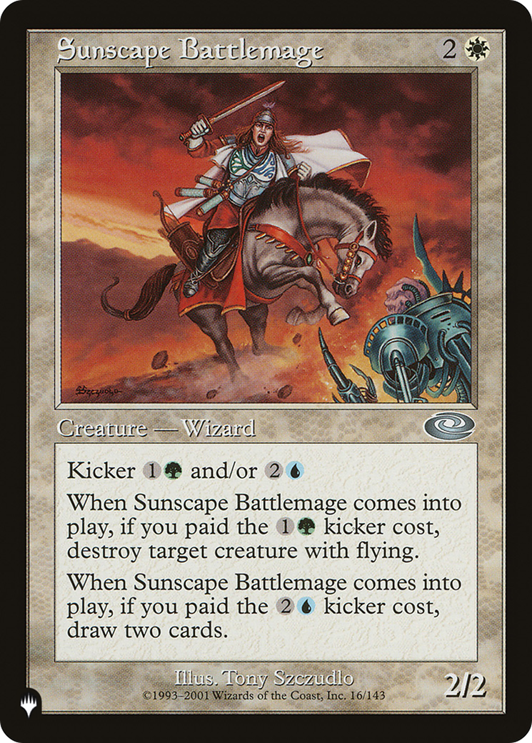 Sunscape Battlemage (LIST-16/143) - The List