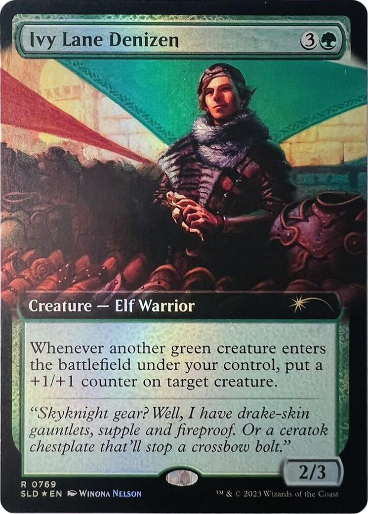 Ivy Lane Denizen (Extended Art) (SLD-769) - Secret Lair Drop: (Extended Art) Foil