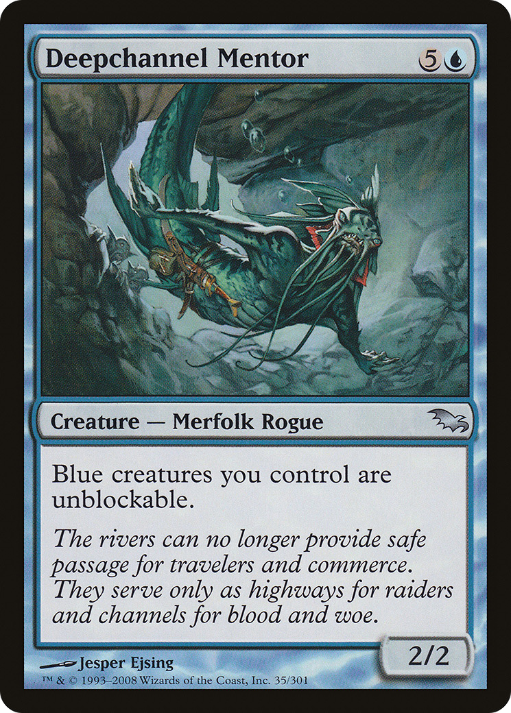 Deepchannel Mentor (SHM-035) - Shadowmoor