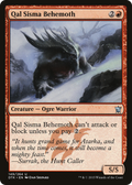 Qal Sisma Behemoth (DTK-149) - Dragons of Tarkir
