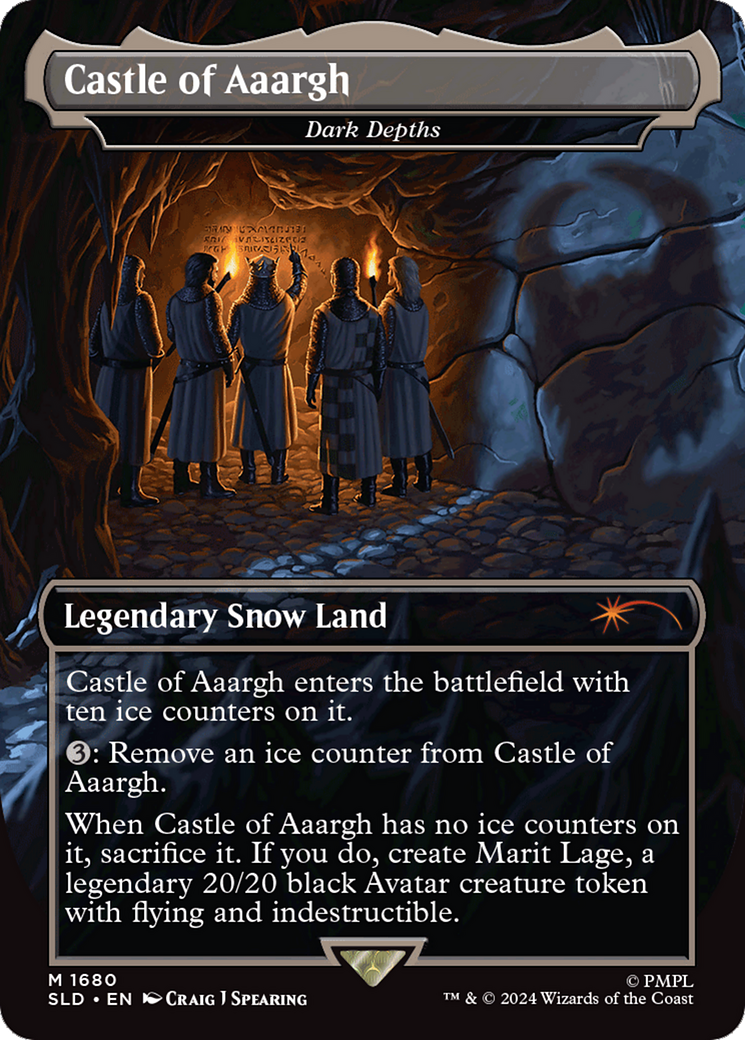 Dark Depths (SLD-1680) - Secret Lair Drop / Castle of Aaargh (Borderless)