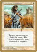 Swords to Plowshares - 1996 Bertrand Lestree (4ED) (WCD-BL52) - Pro Tour Collector Set