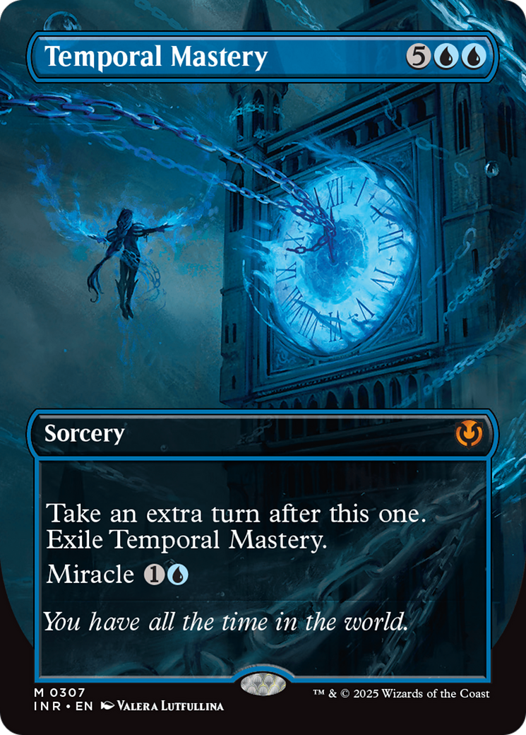 Temporal Mastery (INR-307) - Innistrad Remastered: (miracle) (Borderless)