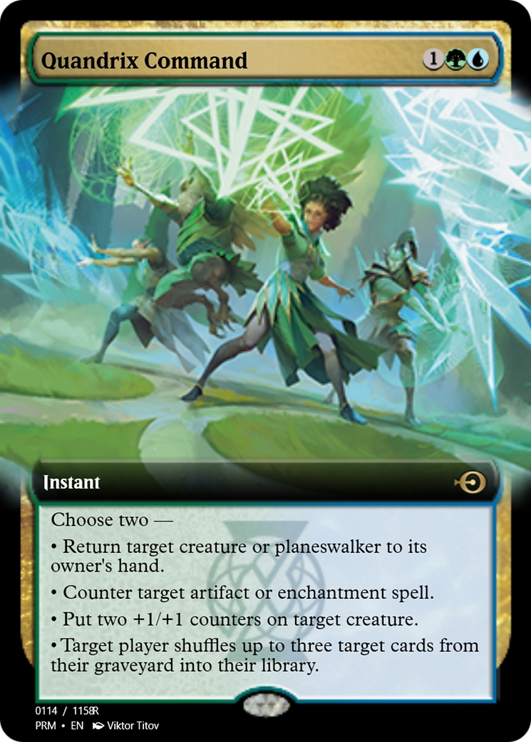 Quandrix Command (PRM-90200) - Magic Online Promos
