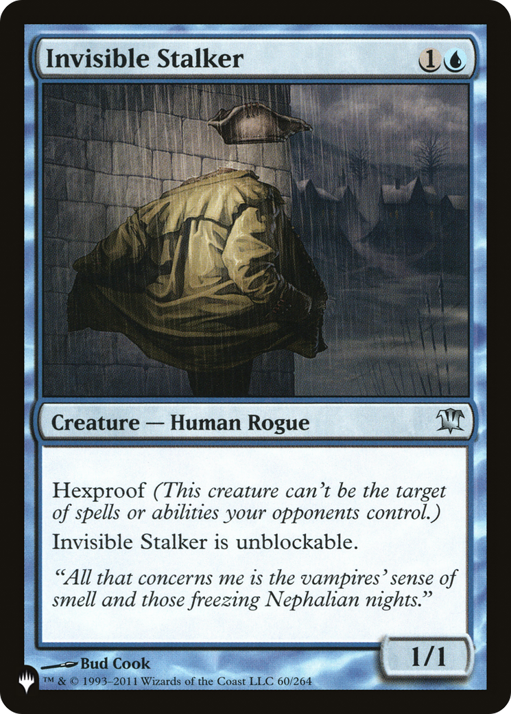Invisible Stalker (LIST-ISD-60) - The List