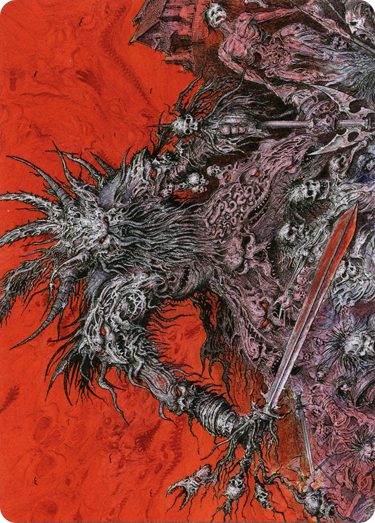 Varragoth, Bloodsky Sire // Varragoth, Bloodsky Sire (AKHM-078) - Kaldheim Art Series (Borderless)