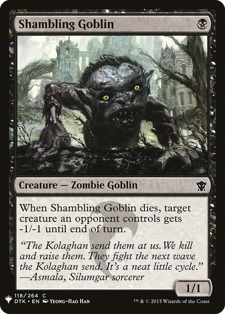 Shambling Goblin (LIST-118) - The List