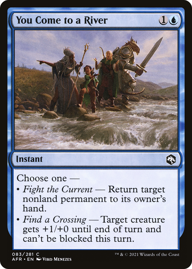 You Come to a River (AFR-083) - Adventures in the Forgotten Realms