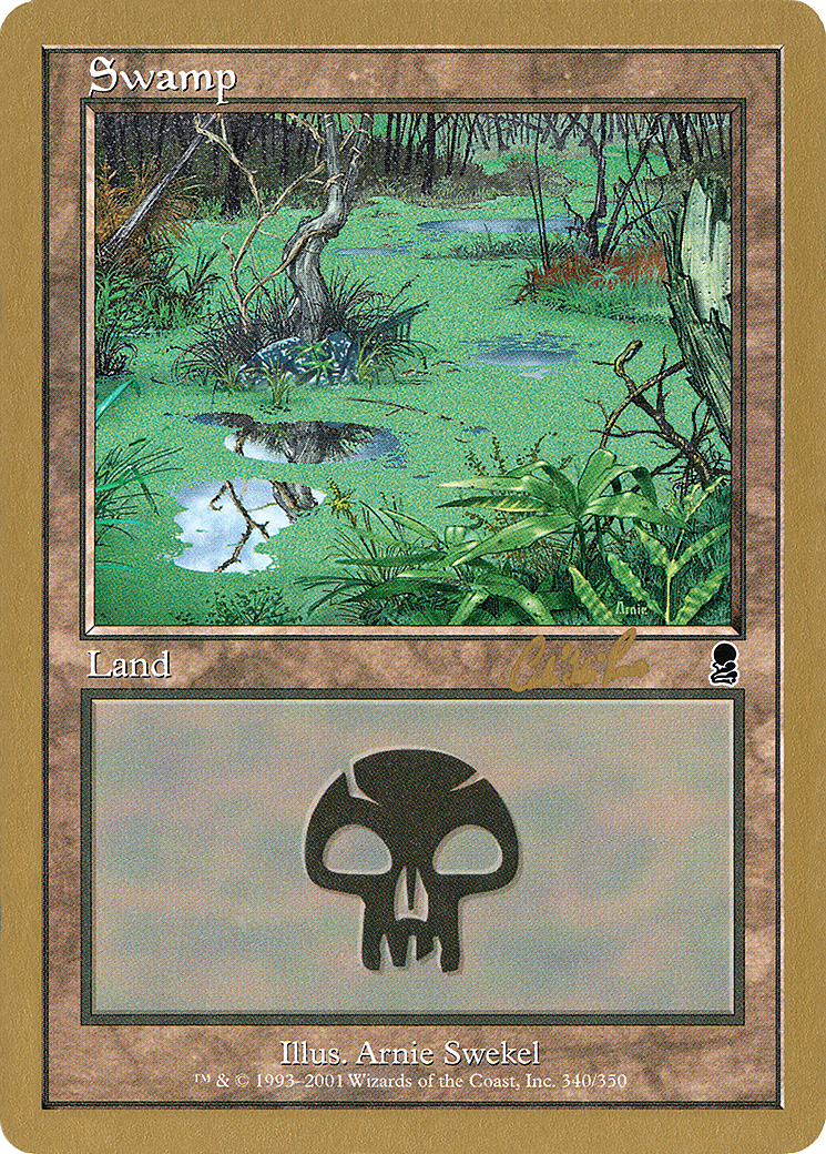 Swamp (340) - 2002 Carlos Romao (ODY) (WCD-CR340) - World Championship Decks 2002