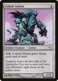 Cobalt Golem (MRD-157) - Mirrodin Foil