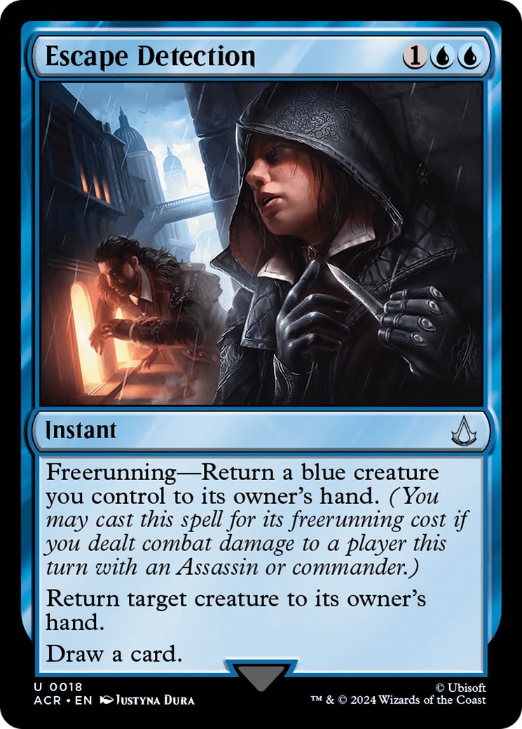 Escape Detection (ACR-018) - Assassin's Creed Foil