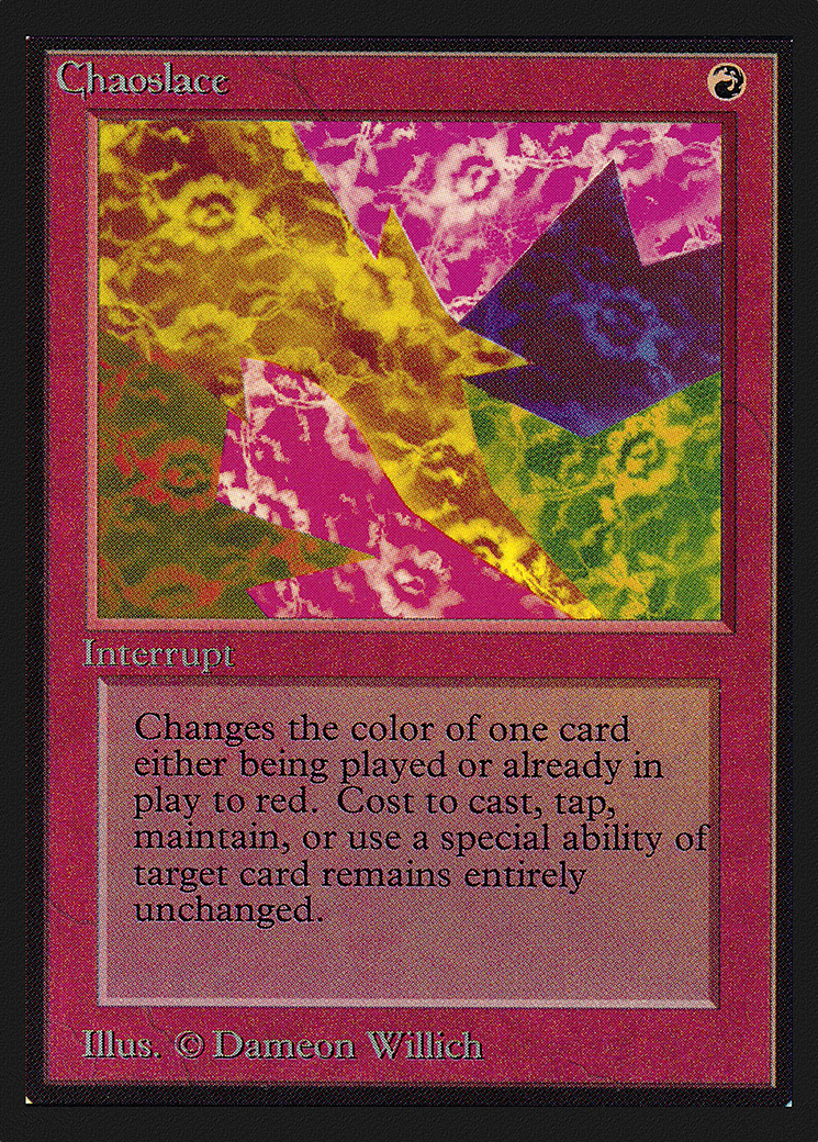 Chaoslace (IE) (IED-140) - Intl. Collectors' Edition