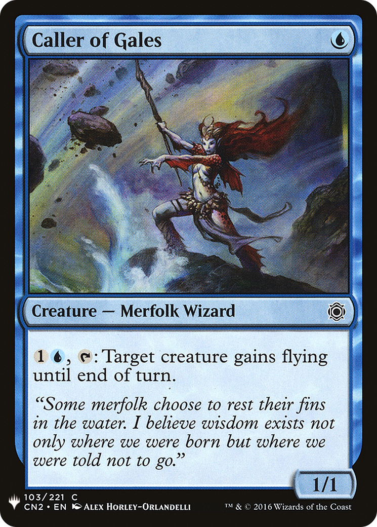 Caller of Gales (LIST-103) - The List