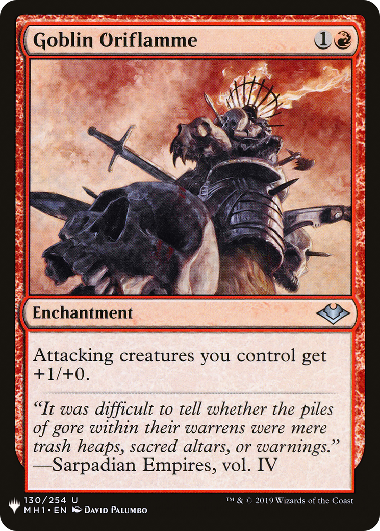 Goblin Oriflamme (LIST-130) - The List