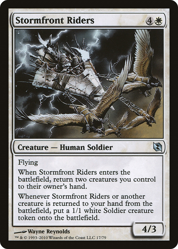 Stormfront Riders (DDF-017) - Duel Decks: Elspeth vs. Tezzeret