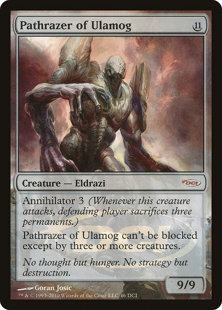 Pathrazer of Ulamog (WPN-046) - DCI Promos Foil