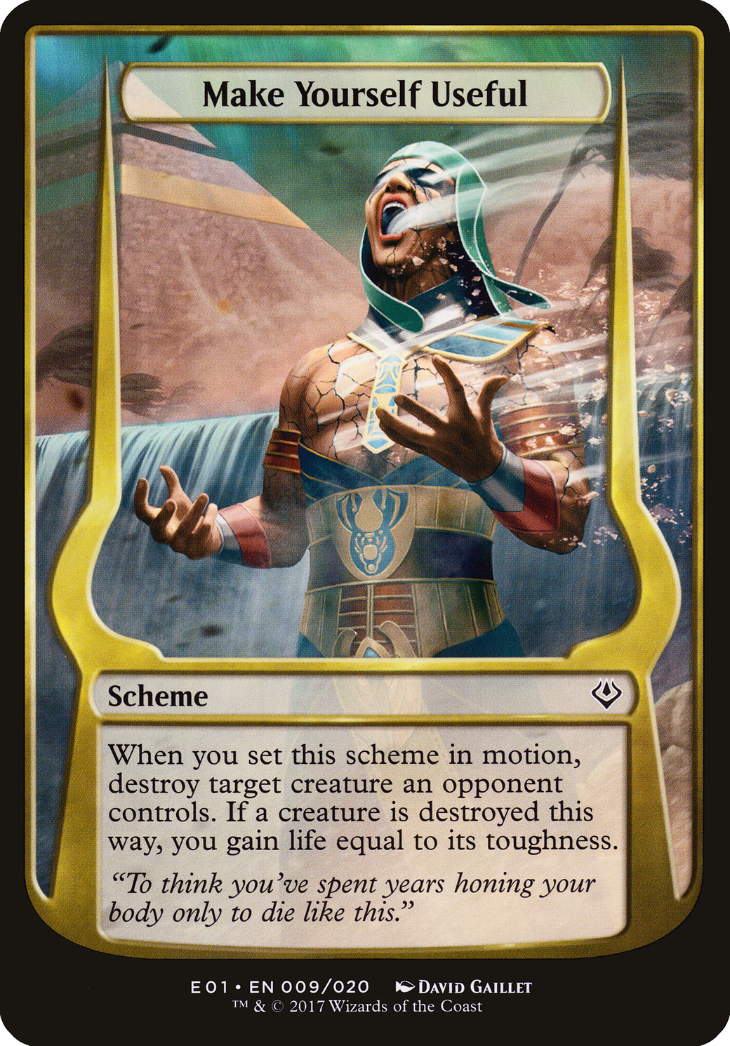 Make Yourself Useful (Archenemy: Nicol Bolas) (OVER-09★) - Archenemy: Nicol Bolas Schemes
