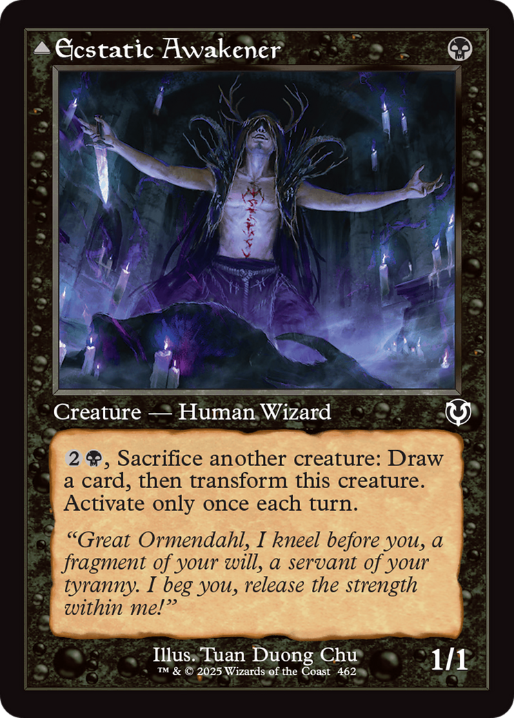 Ecstatic Awakener // Awoken Demon (INR-462) - Innistrad Remastered Foil