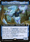 Deekah, Fractal Theorist (Extended Art) (C21-353) - Commander 2021: (Extended Art)