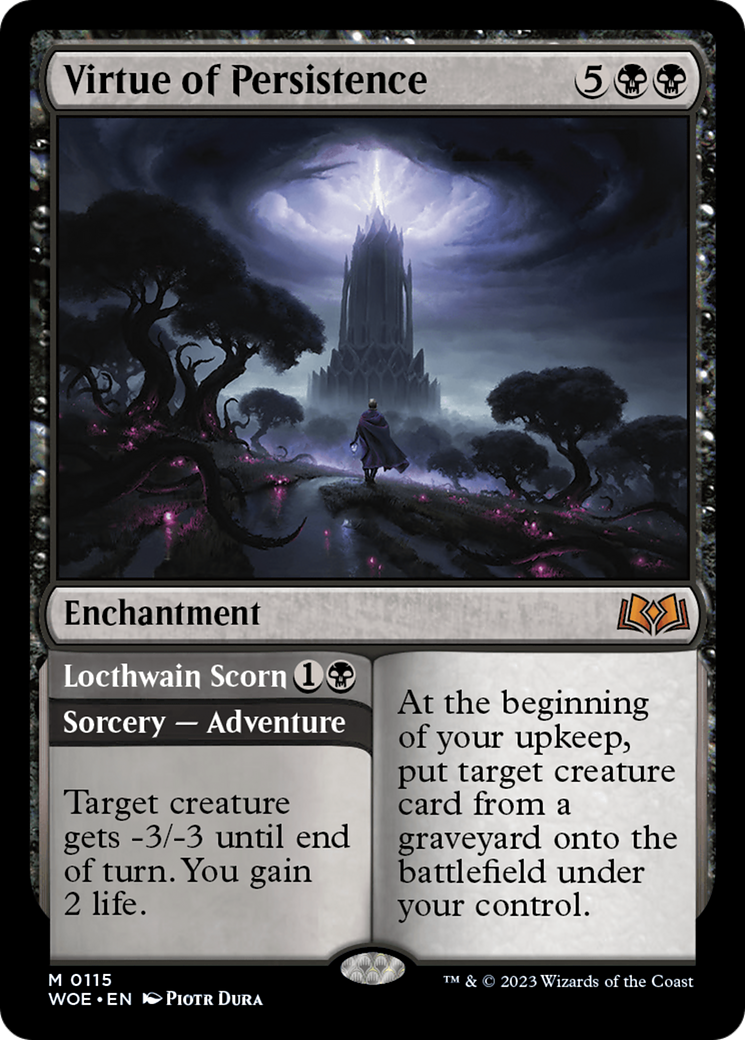 Virtue of Persistence (WOE-115) - Wilds of Eldraine Foil