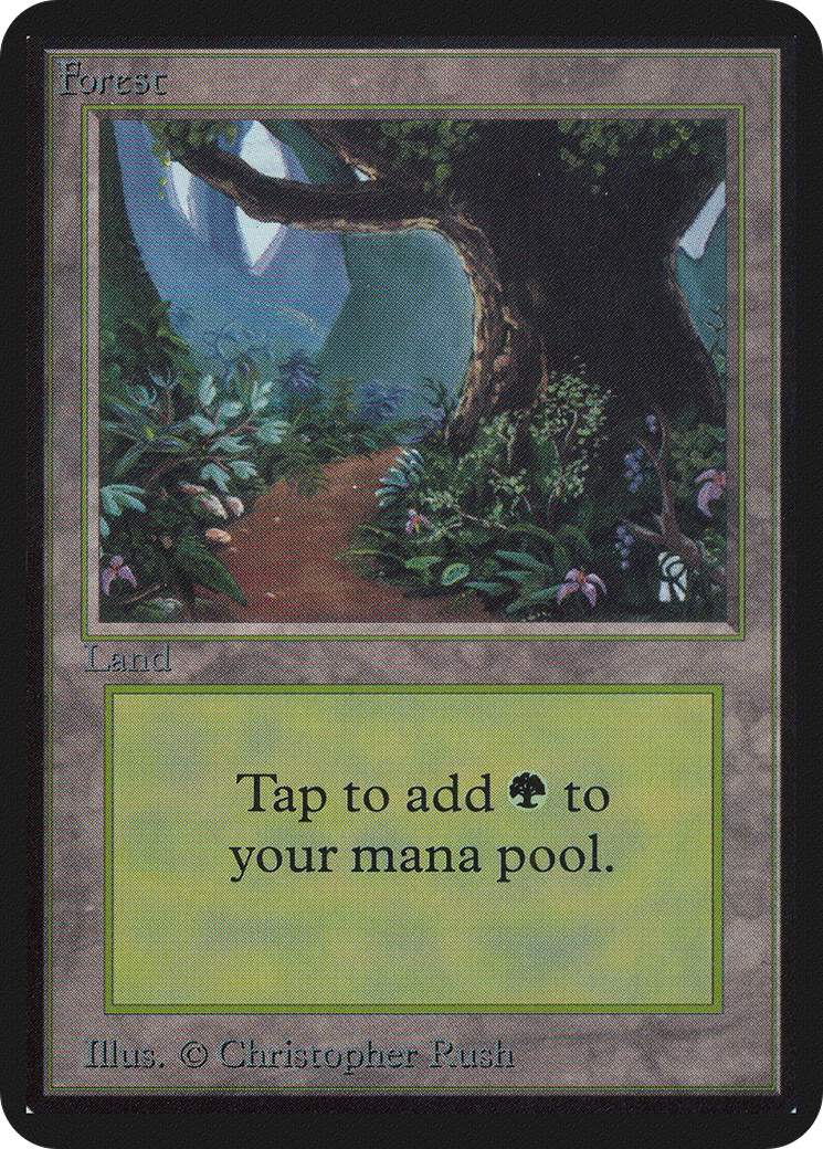 Forest (B) (LEA-) - Limited Edition Alpha