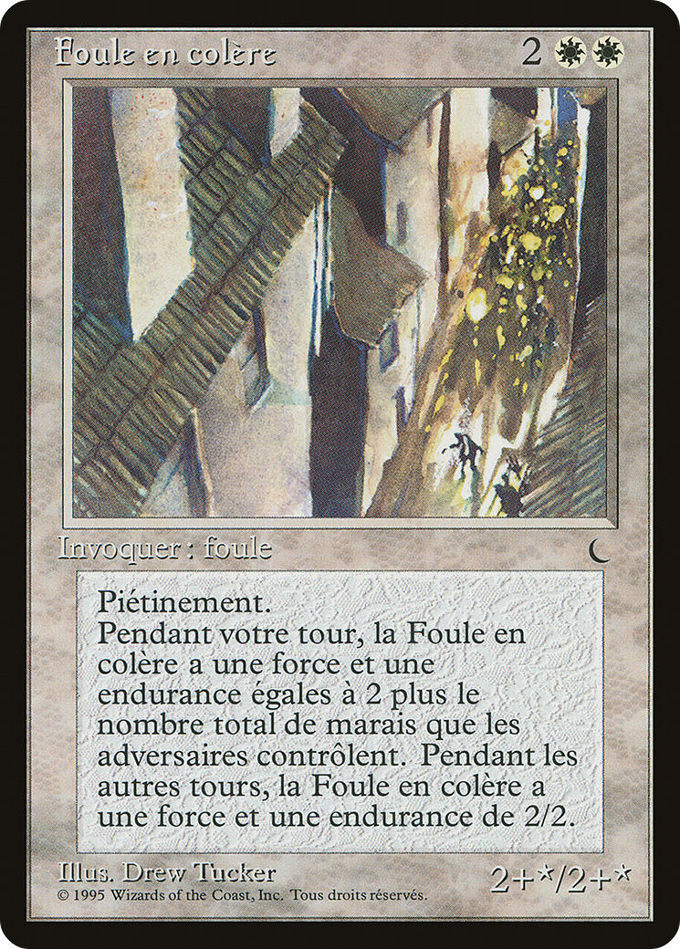 Angry Mob (French) - "Foule en colere" (REN-004) - Renaissance