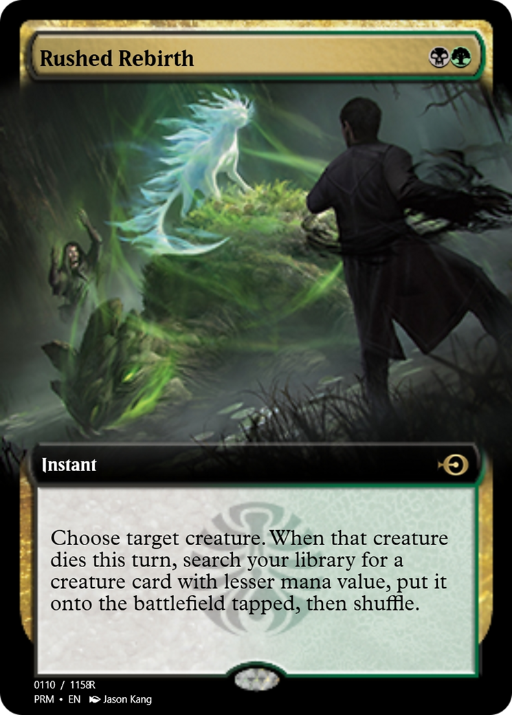 Rushed Rebirth (PRM-90192) - Magic Online Promos Foil