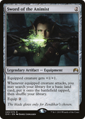 Sword of the Animist (ORI-240) - Magic Origins Foil