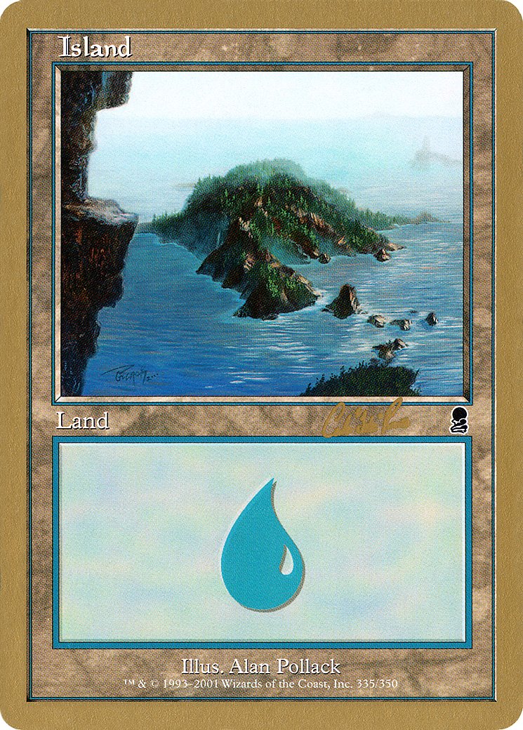 Island (335) - 2002 Carlos Romao (ODY) (WCD-CR335) - World Championship Decks 2002