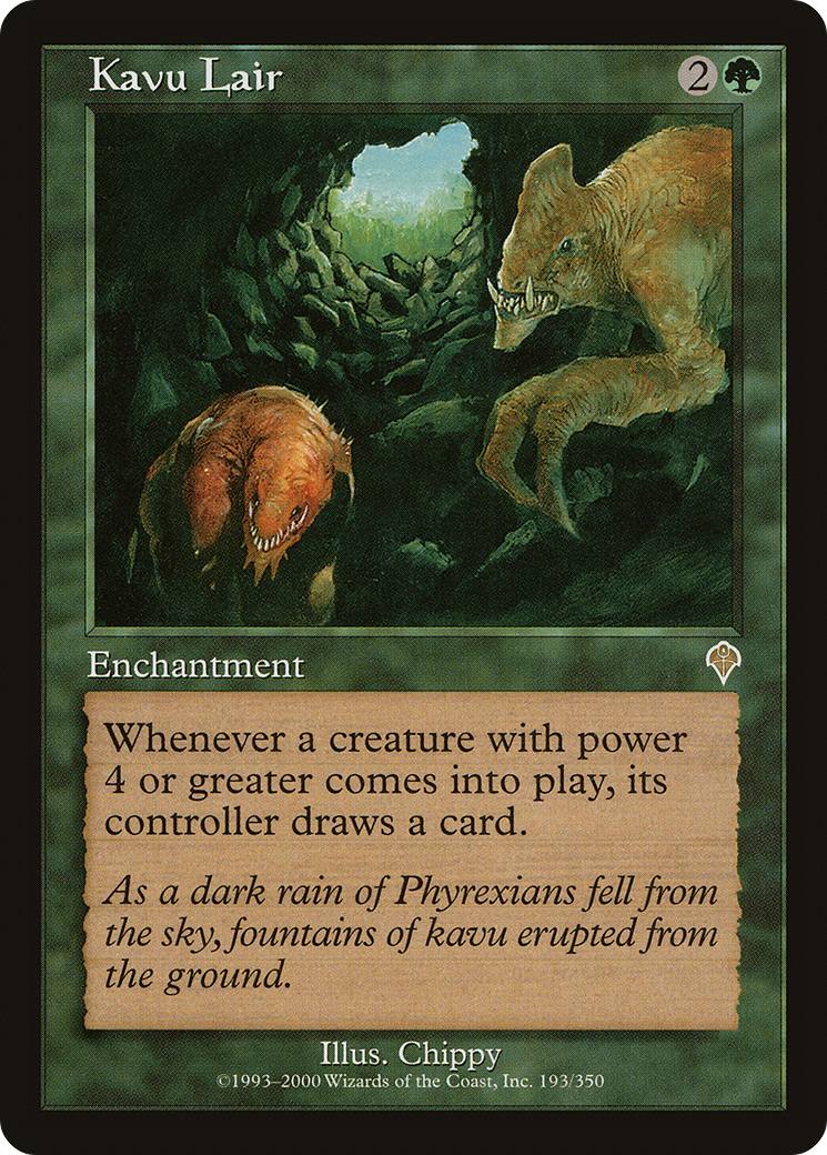 Kavu Lair (INV-193) - Invasion