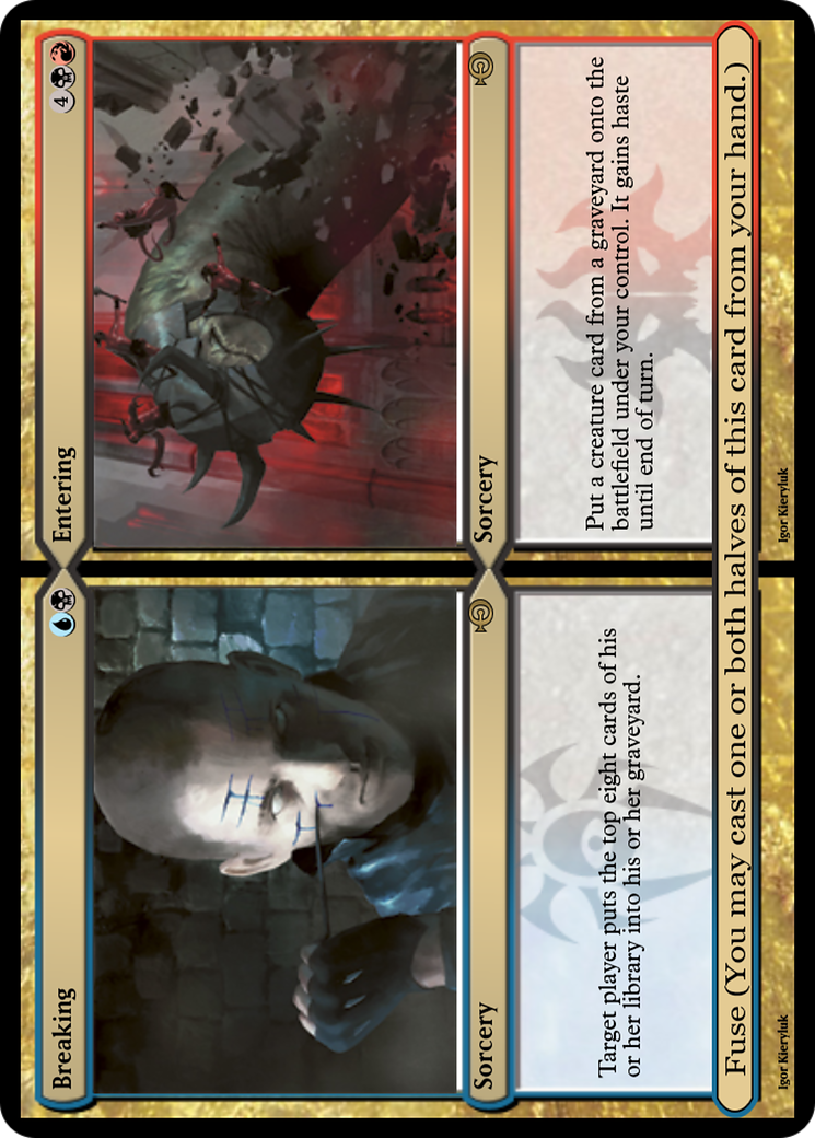 Breaking // Entering (PRM-48586) - Magic Online Promos Foil