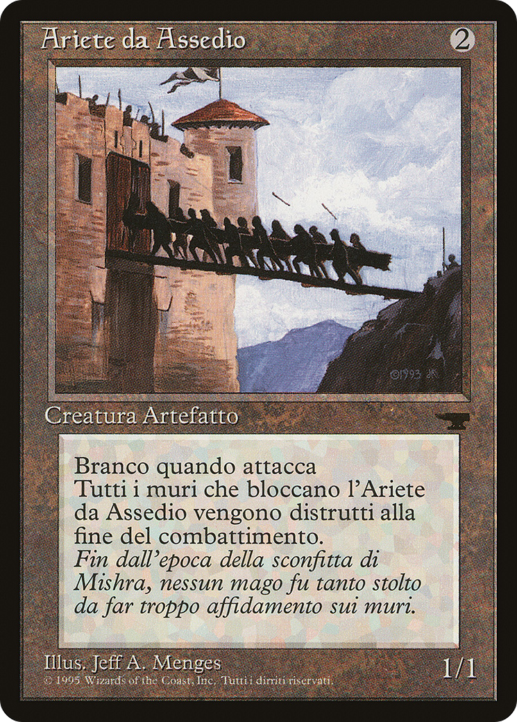 Battering Ram (Italian) - "Ariete da Assedio" (REN-105) - Rinascimento