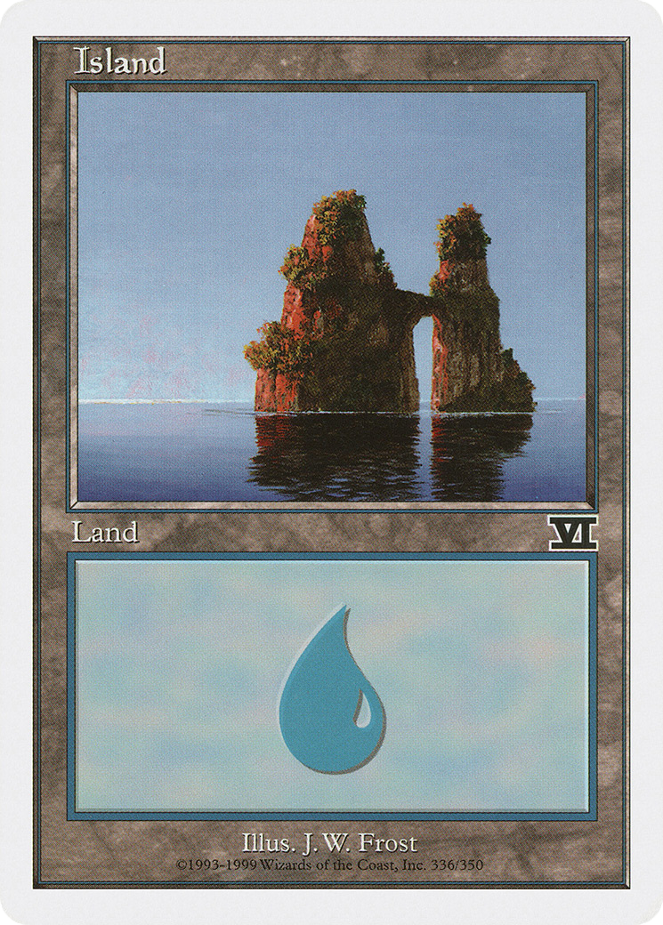 Island (336) (6ED-336) - Classic Sixth Edition