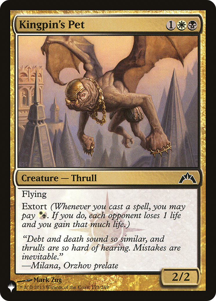 Kingpin's Pet (LIST-173/249) - The List