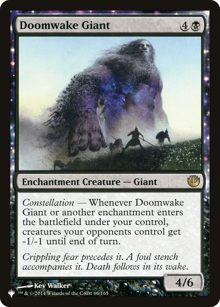 Doomwake Giant (LIST-66/165) - The List: (enchantment)