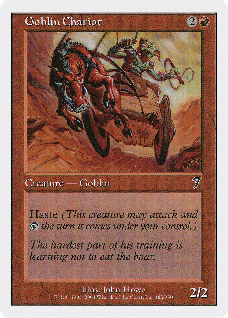 Goblin Chariot (7ED-185) - Seventh Edition
