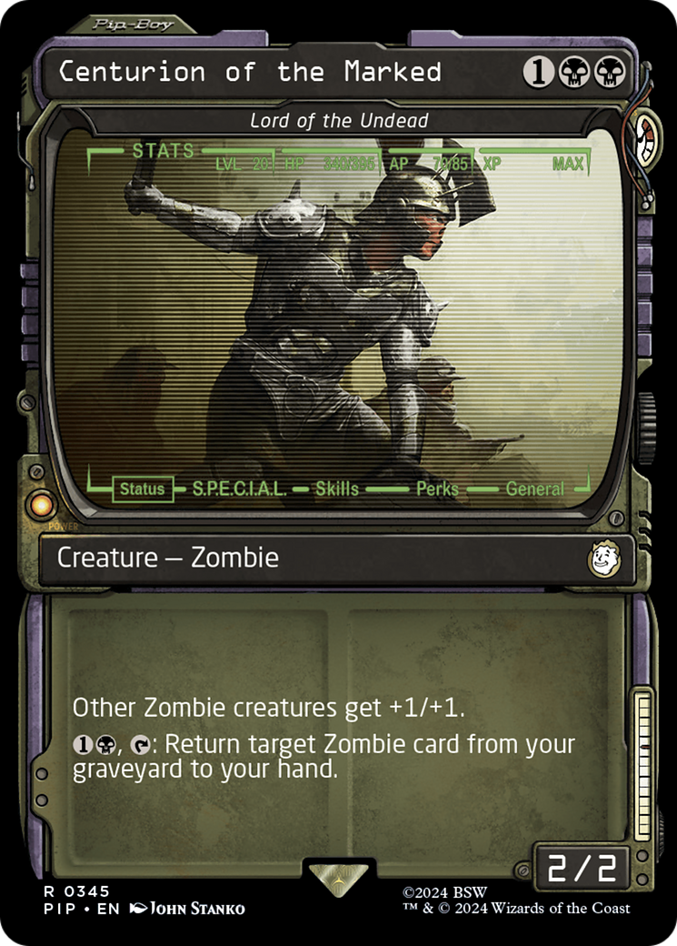 Centurion of the Marked - Lord of the Undead (Showcase) (PIP-345) - Fallout / Centurion of the Marked: (Showcase)