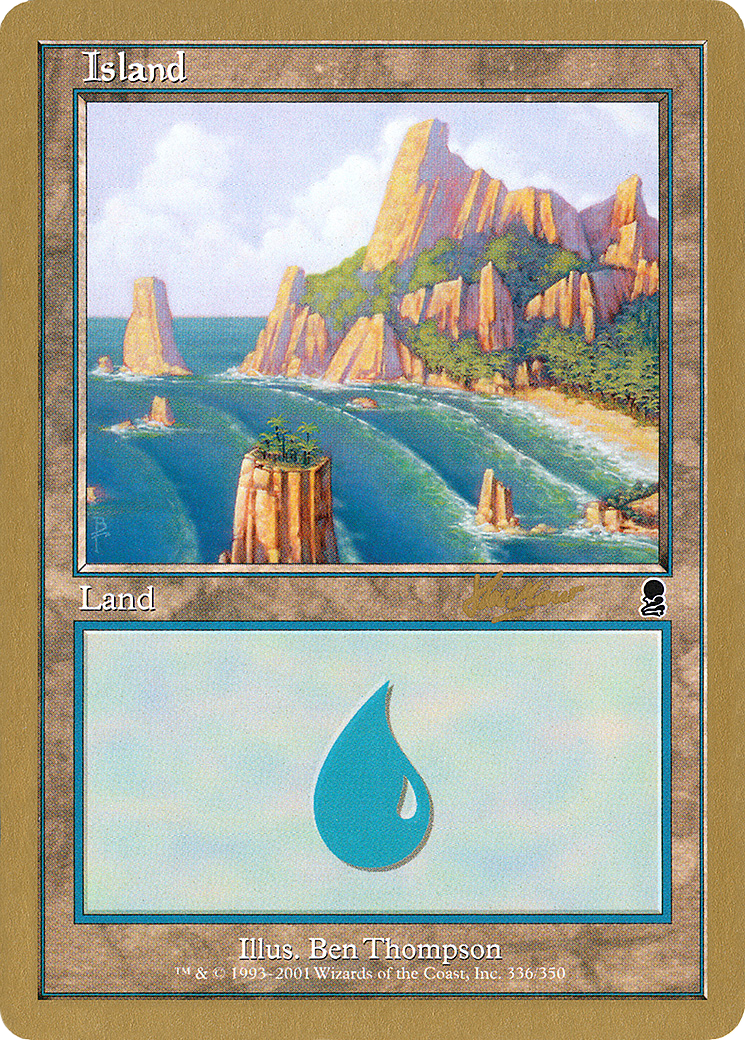 Island (336) - 2002 Sim Han How (ODY) (WCD-SHH336A) - World Championship Decks 2002