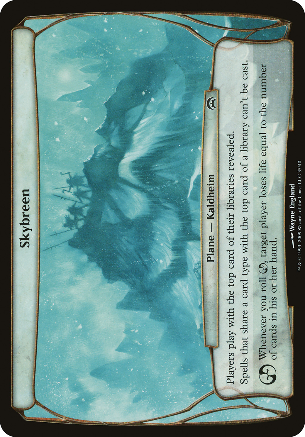 Skybreen (Planechase) (OVER-035) - Planechase Planes